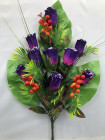 803 БУКЕТ ТРОЯНДА З КАЛИНОЮ Высота 55 см